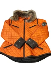 M. Miller Womens Parka Jacket Skiwear Ultrasuede Thinsulate Ultra Size 2X NWT