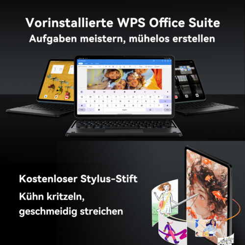 Blackview MEGA 2 Android Tablet 12 Zoll 24GB+256GB Widevine L1 9000mAh Dual SIM - Bild 7 von 26