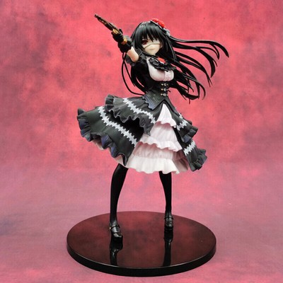 Figurine Anime Date A Live Tokisaki Kurumi – Statue PVC 19 Cm, Posture Allongée En Pyjama