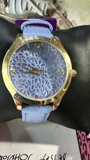 Charles Latour Cresent Women’s Blue Watch