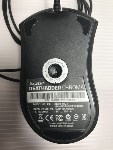 Razer DeathAdder 2015 Chroma Multi-Lighting Right-Handed Optical Gaming Mouse - Picture 2 of 2