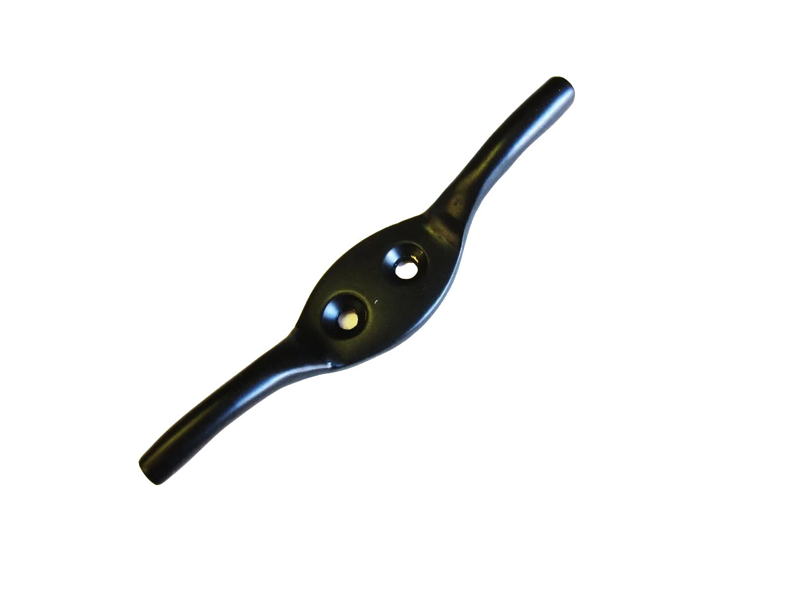 CLEAT HOOK - 1 Black Roman blind Gothic cord cleat cord lock holdfast