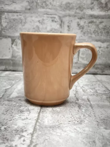 Vintage Homer Laughlin Apricot Denver HLC Mug 
