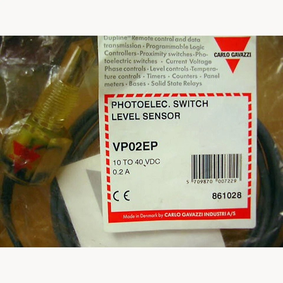 New Carlo Gavazzi VP02EP Level Photo Switch Level Sensor - Image 2 of 2