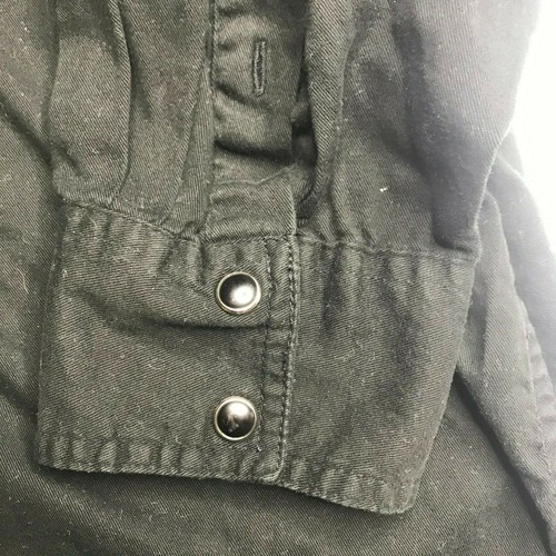 Wrangler Western Shirt Black & Beige Size XL 100% Cotton - Picture 5 of 10