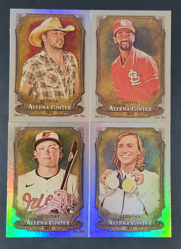 Katie Ledecky [Hot Box Silver] #287 2024 Topps Allen & Ginter card