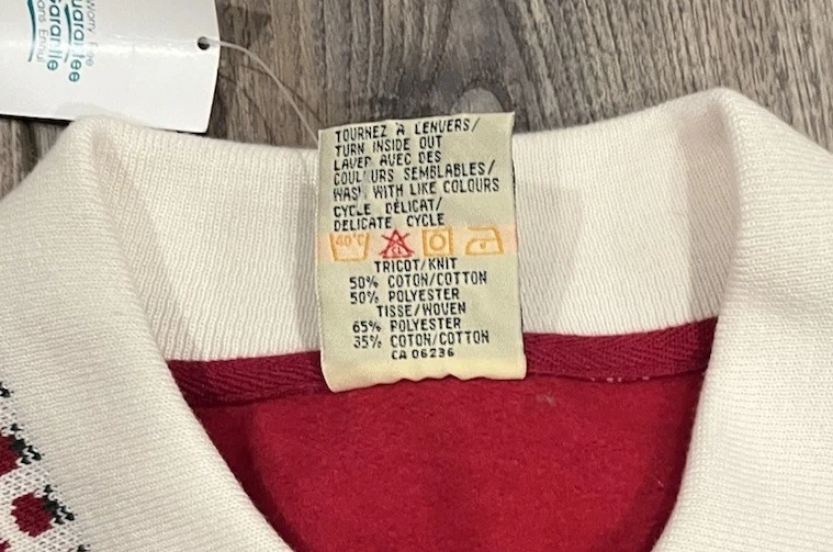 NUEVO CON ETIQUETAS DE COLECCIÓN Dama Footlocker Mujer L Pullover Oveja Sudadera Cottage Core Abuela Foto 3 de 4