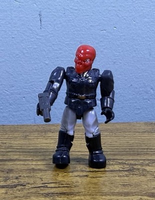 2011 Mega Bloks Marvel Red Skull Action Figure 2  Series 2 With Gun