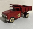 Vintage Tonka Hydraulic Red Dump Truck, Pressed Steel, 1962-64 Free shipping!