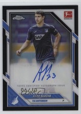Adam Hlozek Chrome Bundesliga 2025 Black Refractor /10 Auto
