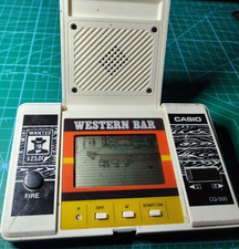 Casio CG-300 WESTERN BAR GAME - Vintage Handheld -  Functional but No Sound