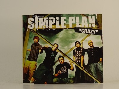 SIMPLE PLAN CRAZY (H1) 3 Track Promo CD Single including Picture Sleeve LAVA