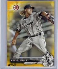 2017 Bowman Prospects Michael Kopech Yellow Parallel #BP116 Chicago White Sox RC