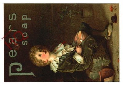 Ansichtskarte, Birnen Seifenwerbung, ''Bubbles'' (Repro) [Robert Opie]