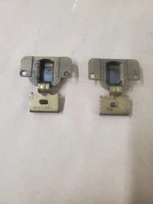 Amerock Cabinet Hinges 2110 O9J 1/2" Over Lay Made In USA Lot of 2