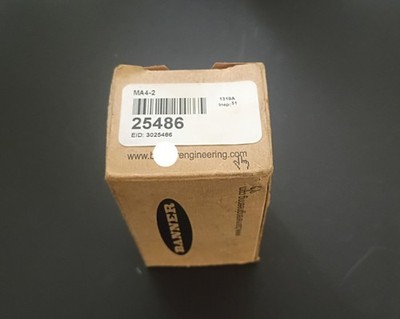 NEW! Banner 25486 - MA4-2 Micro-Amp  1-Shot Logic Module *NIB*FREE SHIP*