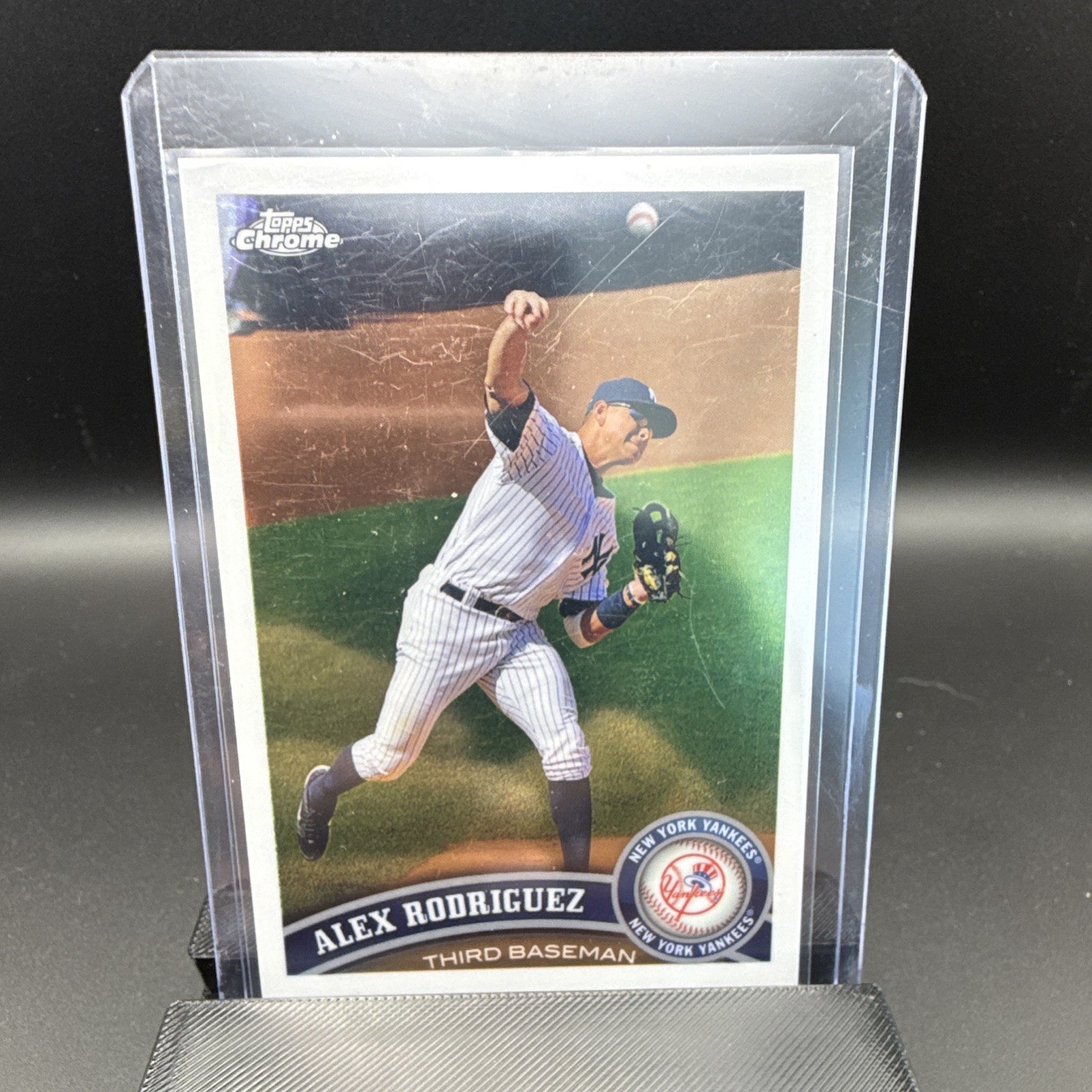 Topps 2011 Topps Chrome Alex Rodriguez New York Yankees #100 Base Set