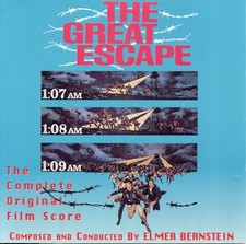 THE GREAT ESCAPE - COMPLETE ORIGINAL FILM SCORE - ELMER BERNSTEIN - CD
