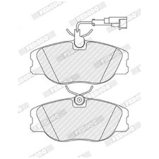 Satz Bremsbeläge Bremsklötze vorne für Alfa Romeo GTV 916 Spider | 217802