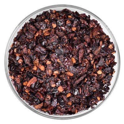 500g Chili Chipotle geschrotet geräuchert 3 - 6mm. Das Original aus Mexiko