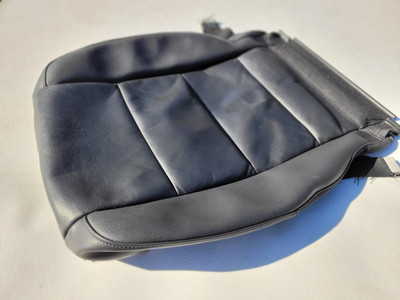 Genuine Audi A6 C6 Seat Cover Black Leather 05-11 OEM Upholstery Skin