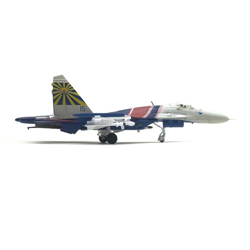 1: 100 Russian Su-27 Warrior Performance Alloy Aircraft Model Souvenir Display - Afbeelding 19 van 24