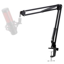 Mic Arm for QuadCast S - Boom Arm for HyperX QuadCast 2 QuadCast SoloCast, Bl...