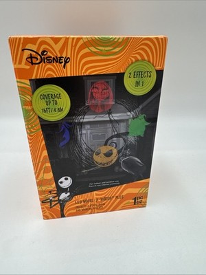 Disney Nightmare Before Christmas LED Whirl-A-Motion Plus Light Projector New