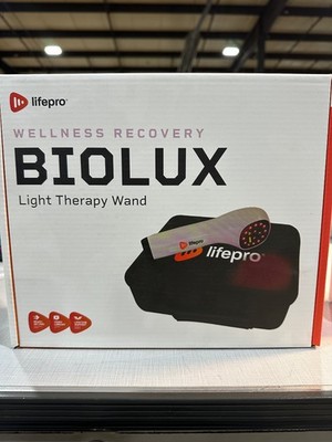 LifePro Biolux Red Light Therapy Wand With User Manual & Case, Wellness Recovery