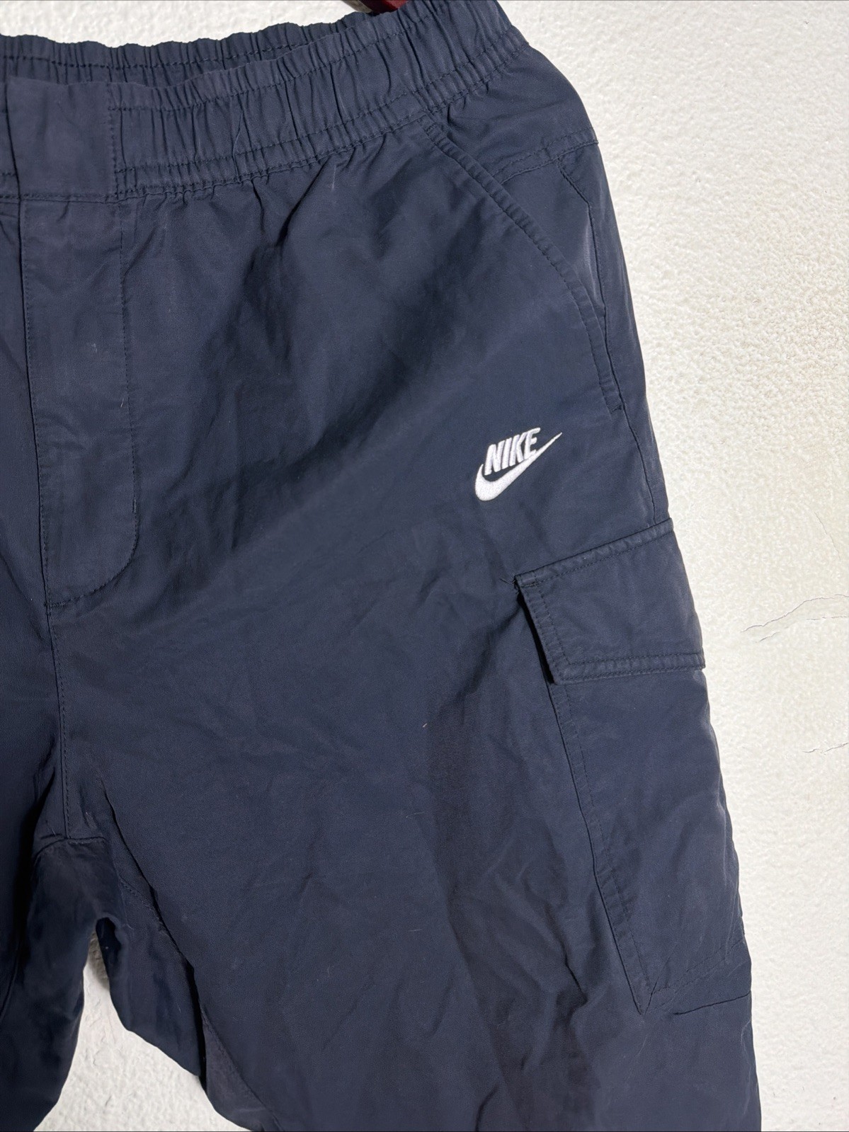 Nike Men's Unlined Utility Cargo Joggers XL Black Pockets DD5207-010 32x29 Stain thumbnail 5