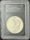 1878 Morgan Silver Dollar VG Collector's Edition Certified BA17-00129-001