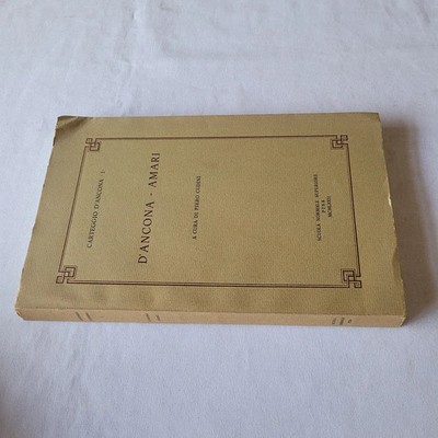 (Cudini) D'ancona Amari Carteggio d'ancona 1972 Normalschule Oberstufe
