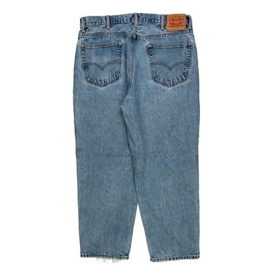 Levis Jeans - 38 W 29 L helle Waschung Baumwolle