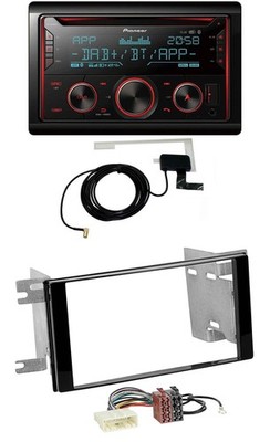 Pioneer 2DIN MP3 DAB USB CD Bluetooth Autoradio für Subaru Impreza Forester 07-1