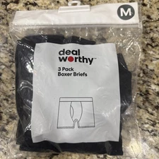Target Deal Worthy 3pk Boxer Briefs Medium Black
