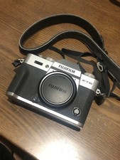 Fujifilm X-T10 Mirrorless Camera Silver/Black Body Only X-Mount   Works Properly