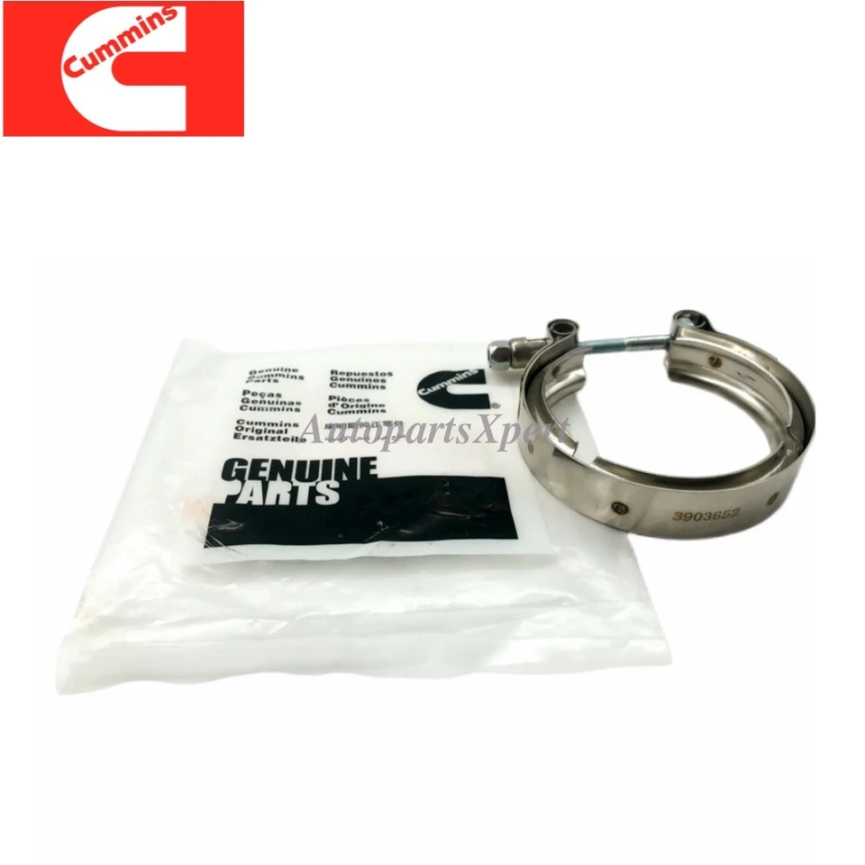 for Cummins 6BT Dodge Ram 2500 3500 5.9L 3903652 V-Band Clamp Turbo Outlet OEM Foto 2 de 4