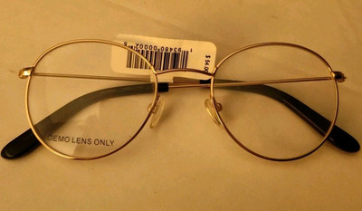 『EYE MAR 47 21 150 GOLD×BLACK』 Walmart Women's Eyeglasses Frames MK09859 Gold/Black 49 21 140 NWT