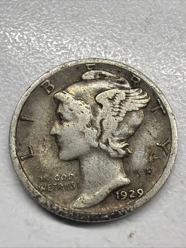 1929-S Mercury Dime — photo from the most recent tracked eBay sale