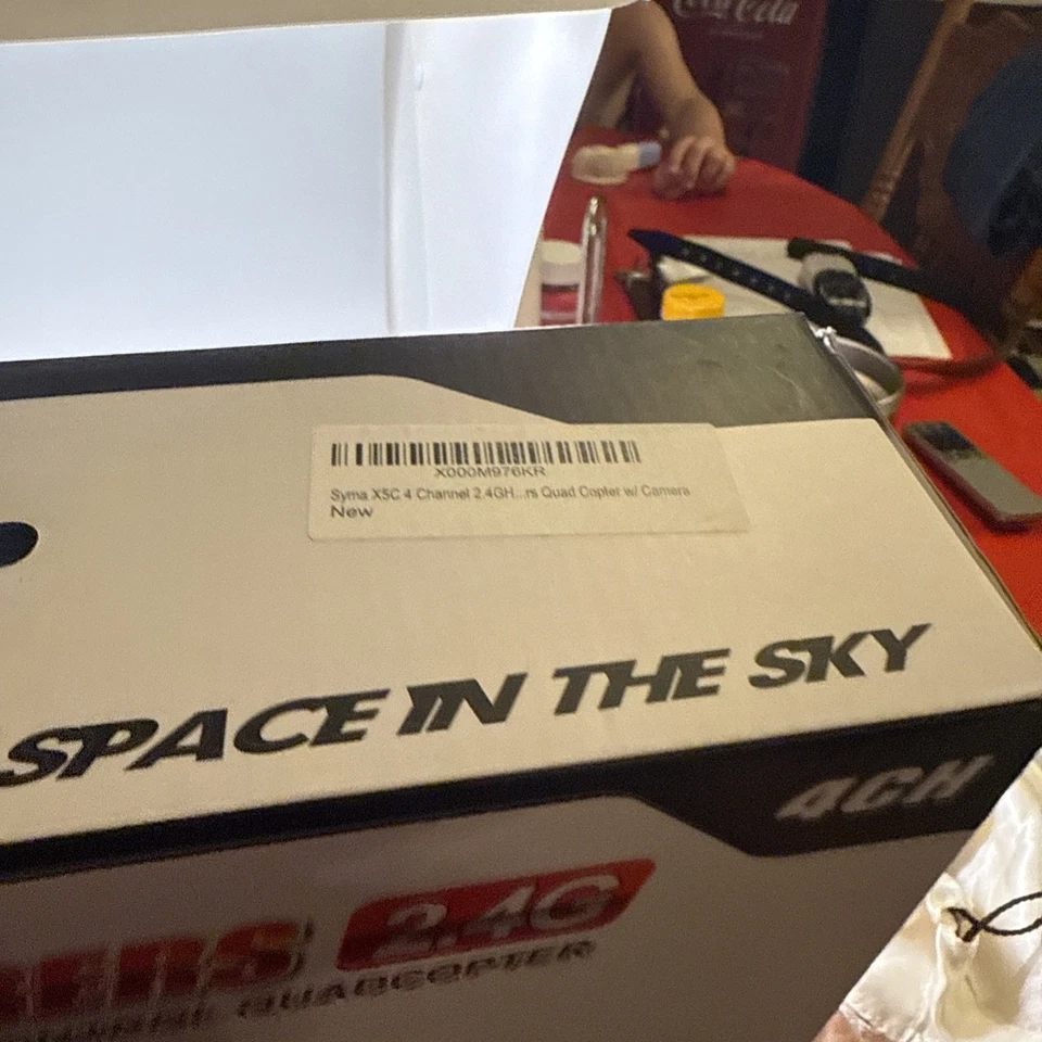 Syma X5C 2.4G 6-axis Gyro 4-Channel 360-Degree Quadcopter Equipped HD Camera - Image 4 of 4