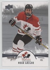 2016 Upper Deck Team Canada Juniors Men's Team Noah Gregor #79 0d7y