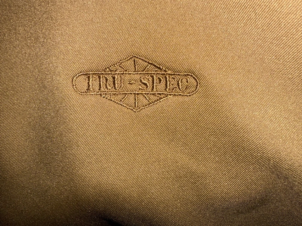 Chaqueta táctica Tru-Spec talla grande marrón coyote peso medio polar interior Foto 4 de 4