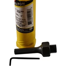 NEW Relton HS-S6 Hole Saw Arbor Shank 1/2'' Round 3/4''-10 Thread 3'' OAL USA