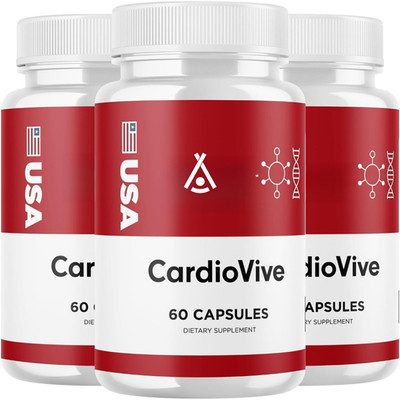 (3 Pack) CardioVive Capsules - Official Cardio Vive Supplement, Premium Formula