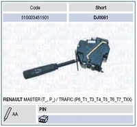 Lenkstockschalter FÜR Renault - Magneti Marelli 510033451501