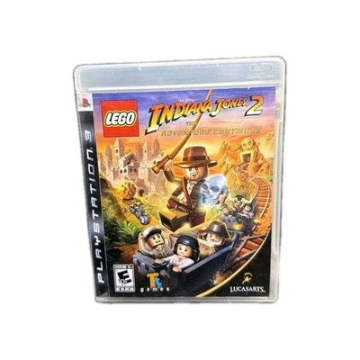 LEGO Indiana Jones 2: The Adventure Continues PlayStation 3 Ps3 Authentic Case 