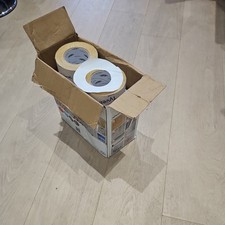Box of 8 rolls Dupont Tyvek Acrylic Single Sided Tape 75mm x 25m. Fast delivery 