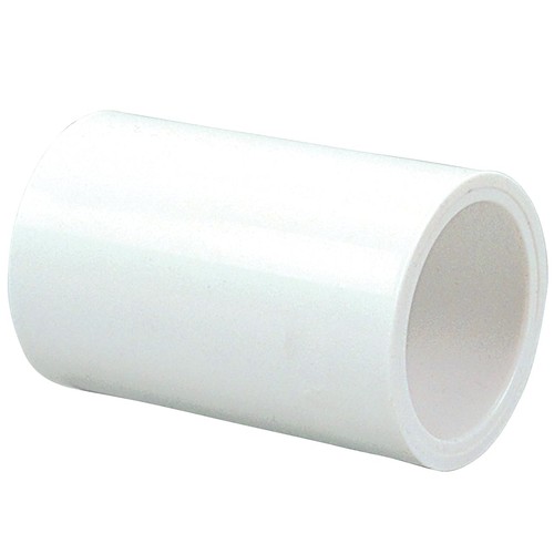 2" Slip x Slip PVC Schedule 40 Coupling 429020 Straight Pipe Connector Joint