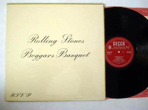 Rolling Stones Beggars Banquet 4A 2A Mono Unboxed Decca LK 4955 1968 EX/NM