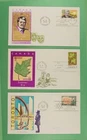 DR WHO 1960s-70s CANADA 3 FDC OVERSEAS MAILER CACHET COMBO R17515